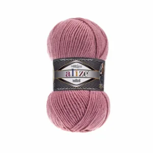 Alize Süperlana Midi Koyu Pudra Örgü İpliği