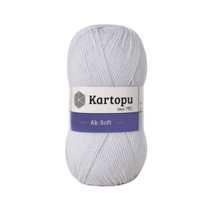 Kartopu Aksoft Alaska Gri El Örgü İpliği