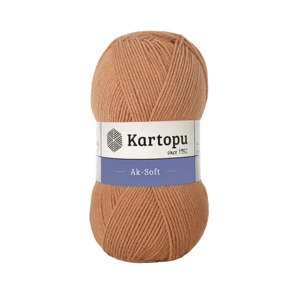 Kartopu Aksoft Bakır El Örgü İpliği