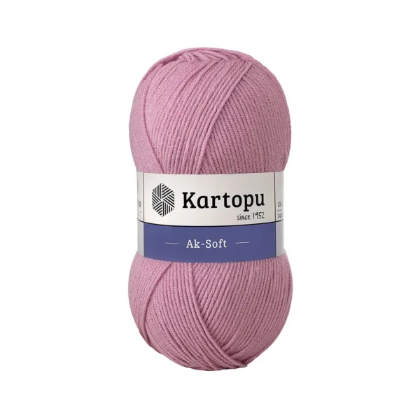 Kartopu Aksoft Gül Kurusu El Örgü İpliği