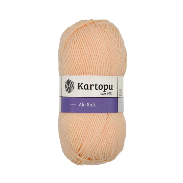 Kartopu Aksoft Koyu Ten El Örgü İpliği K356