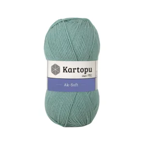 Kartopu Aksoft Mint Yeşil El Örgü İpliği K493