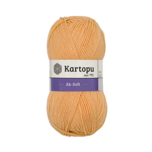 Kartopu Aksoft Saman Sarısı El Örgü İpliği K275