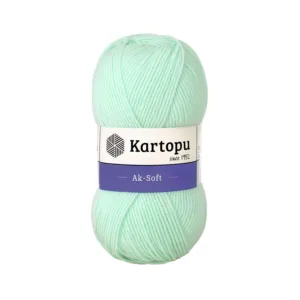 Kartopu Aksoft Su Yeşil El Örgü İpliği K563