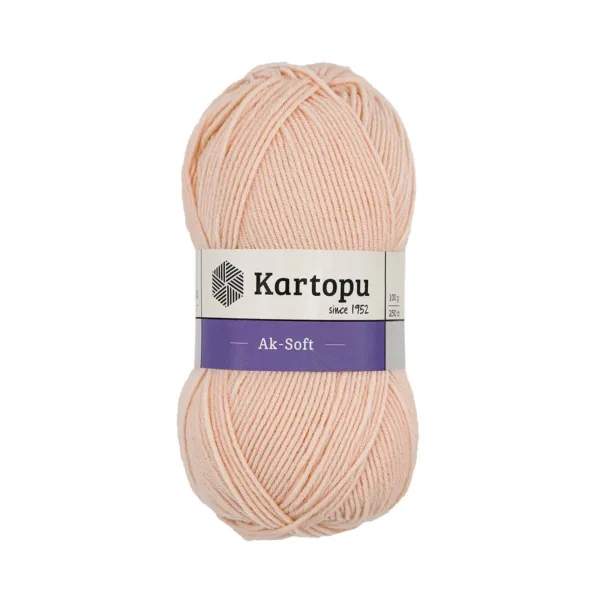 Kartopu Aksoft Ten El Örgü İpliği K353