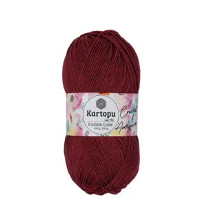 Kartopu Cotton Love Açık Bordo Örgü İpliği K104