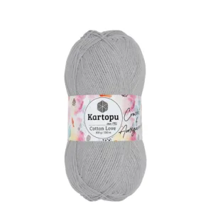 Kartopu Cotton Love Açık Gri Örgü İpliği