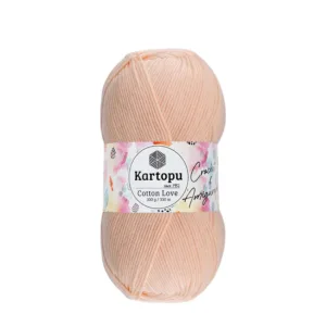 Kartopu Cotton Love Açık Somon Örgü İpliği K227