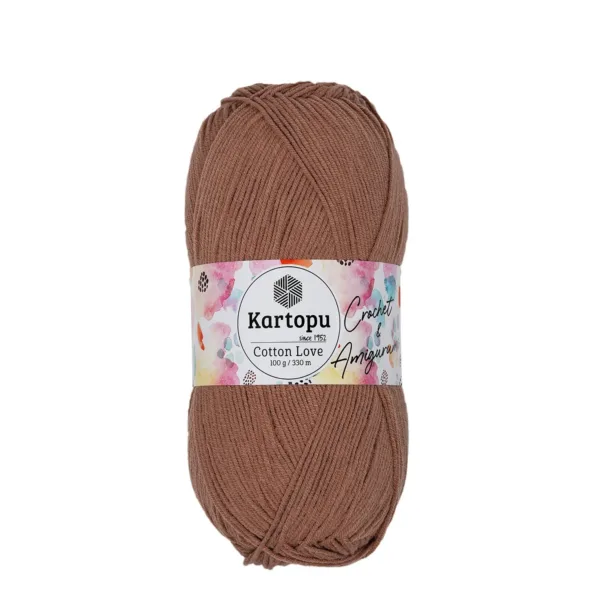 Kartopu Cotton Love Badem İçi Örgü İpliği