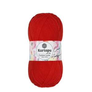 Kartopu Cotton Love Nar Çiçeği Örgü İpliği