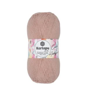 Kartopu Cotton Love Pudra Örgü İpliği K234