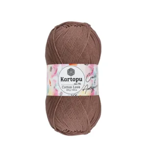 Kartopu Cotton Love Sütlü Kahve Örgü İpliği,