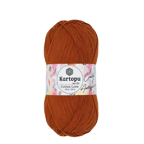 Kartopu Cotton Love Tarçın Örgü İpliği