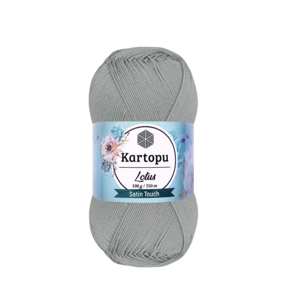 Kartopu Lotus Açık Gri Örgü İpi