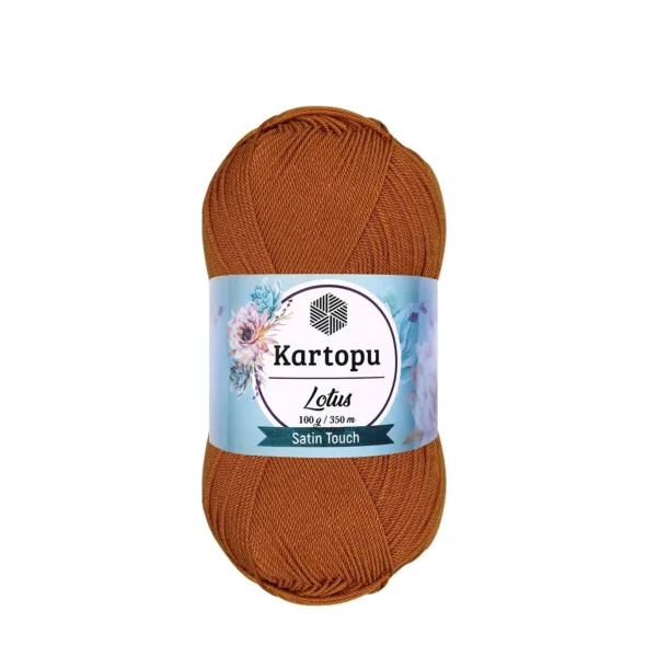 Kartopu Lotus Açık Kiremit Örgü İpi