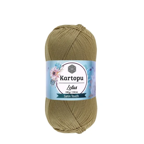 Kartopu Lotus Fıstık Yeşil Örgü İpi