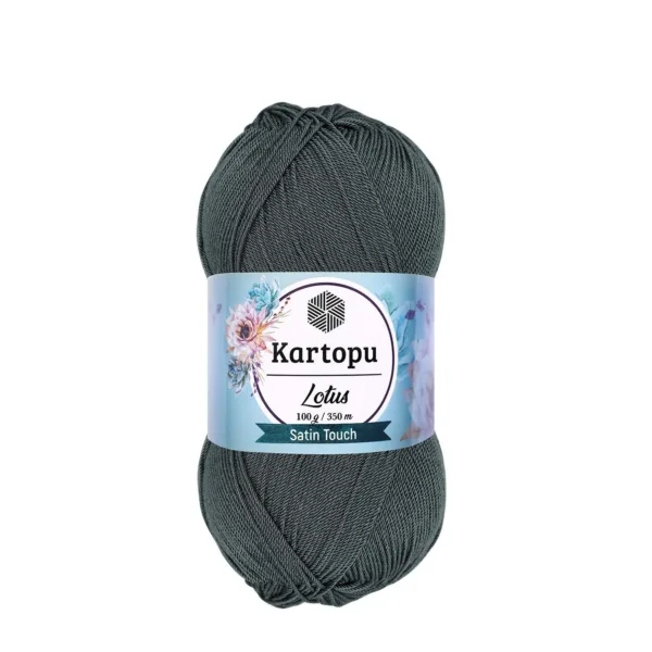 Kartopu Lotus Füme Örgü İpi