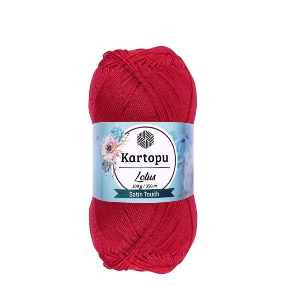 Kartopu Lotus Fuşya Örgü İpi