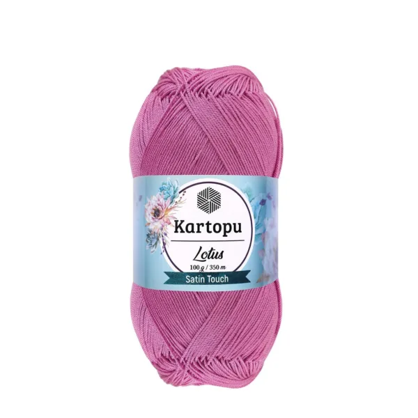 Kartopu Lotus Leylak Örgü İpi