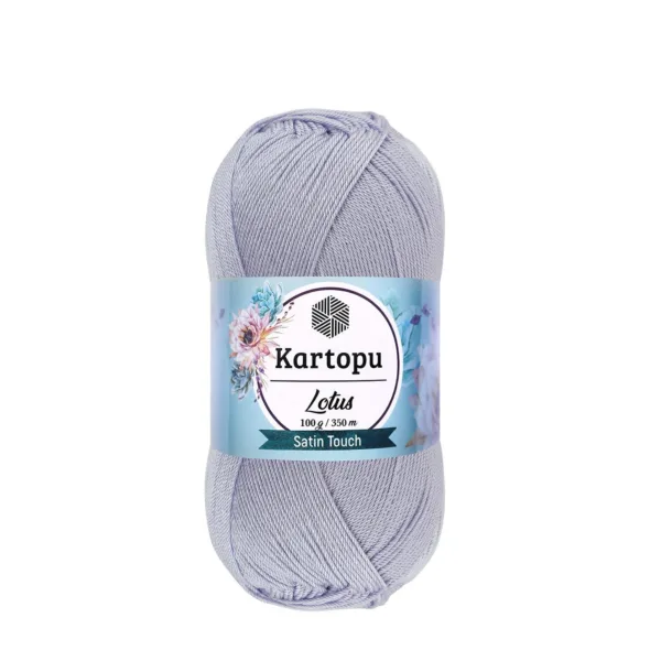 Kartopu Lotus Lila Örgü İpi