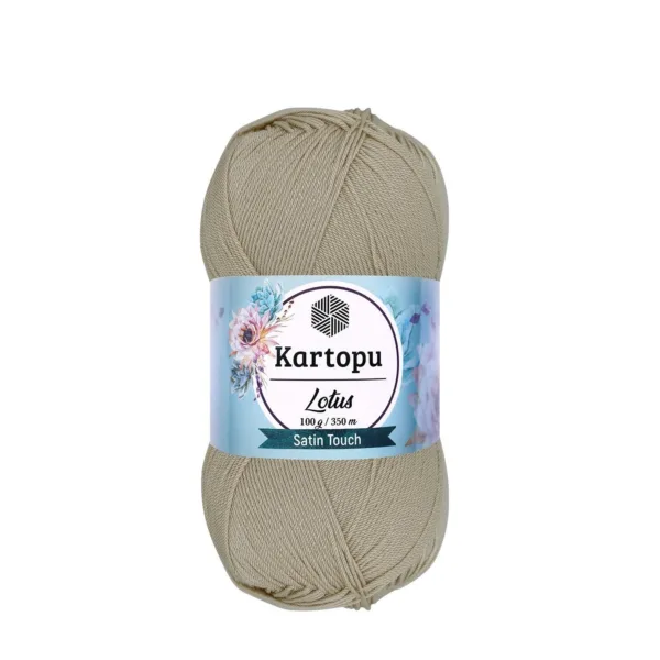 Kartopu Lotus Mantar Beji Örgü İpi