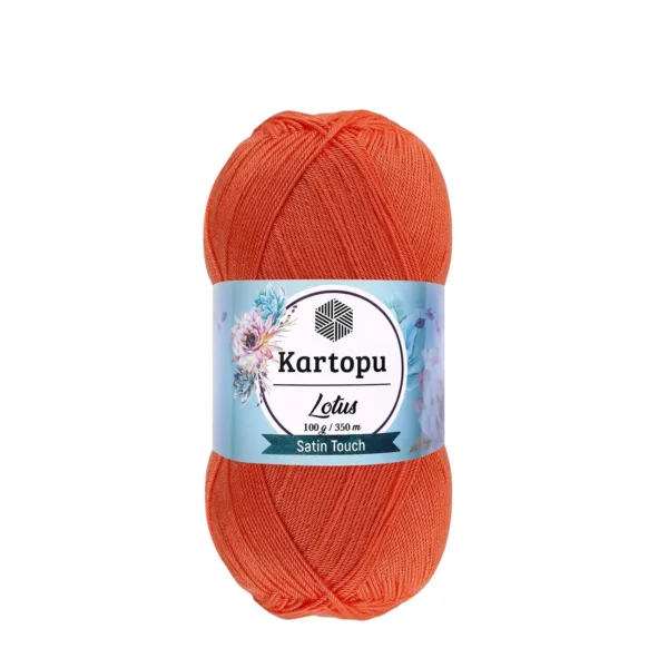 Kartopu Lotus Mercan Örgü İpi
