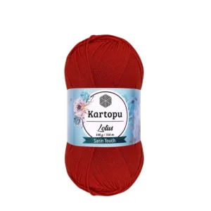 Kartopu Lotus Nar Çiçeği Örgü İpi