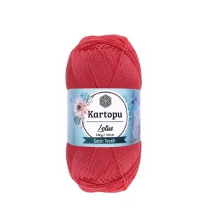 Kartopu Lotus Şeker Pembe Örgü İpi