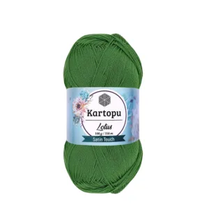 Kartopu Lotus Yeşil Örgü İpi