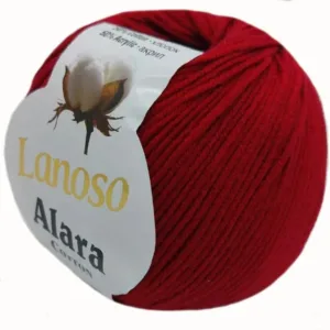 Lanoso Alara Kırmızı Amigurumi İpliği 956