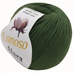 Lanoso Alara Nefti Yeşil Amigurumi İpliği 929