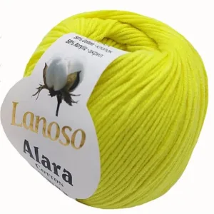 Lanoso Alara Neon Sarı Amigurumi İpliği 970