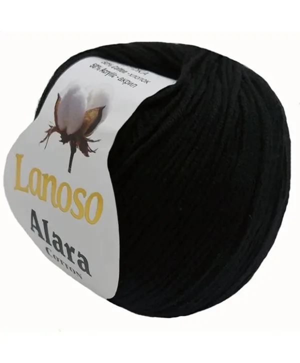 Lanoso Alara Siyah Amigurumi İpliği 960