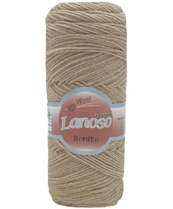 Lanoso Bonito Açık Bej Örgü İpliği 995
