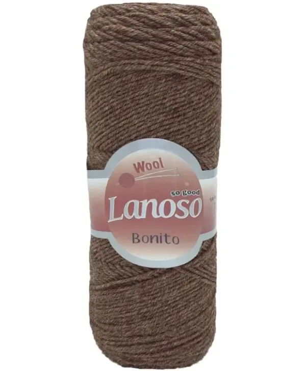 Lanoso Bonito Açık Kahve Örgü İpliği 909