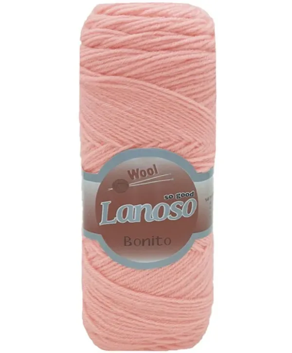 Lanoso Bonito Açık Pembe Örgü İpliği 932