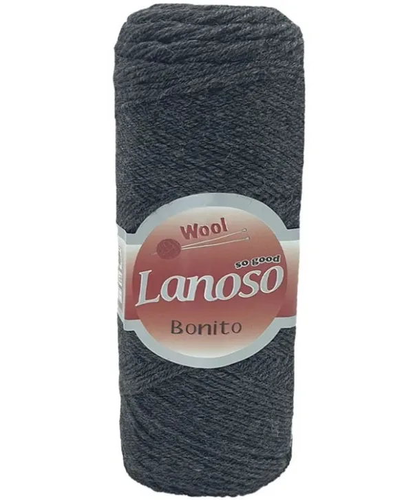 Lanoso Bonito Antrasit Örgü İpliği 963