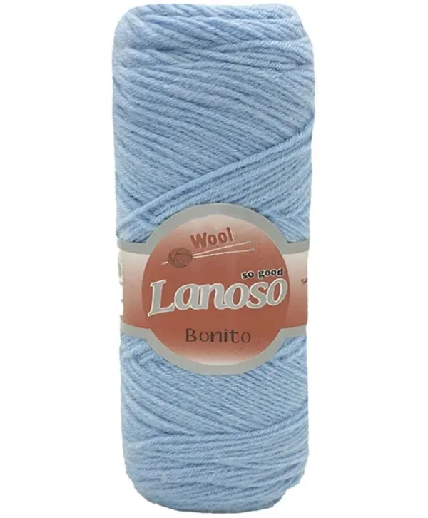 Lanoso Bonito Bebe Mavi Örgü İpliği 941