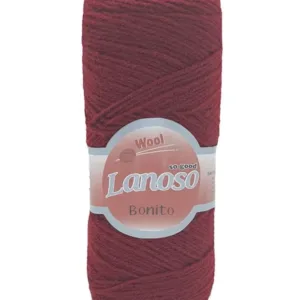 Lanoso Bonito Bordo Örgü İpliği 957