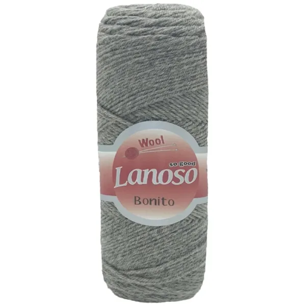 Lanoso Bonito Gri Örgü İpliği 953