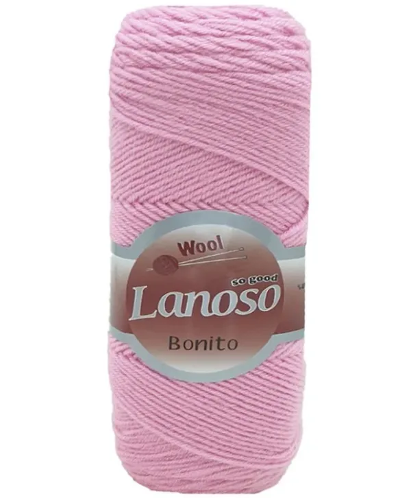 Lanoso Bonito Gül Kurusu Örgü İpliği 998