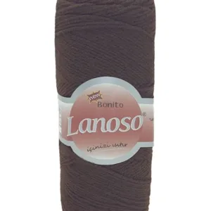 Lanoso Bonito Koyu Kahve Örgü İpliği 992