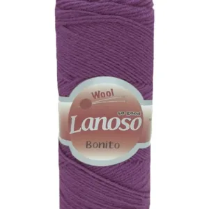 Lanoso Bonito Koyu Mor Örgü İpliği 959