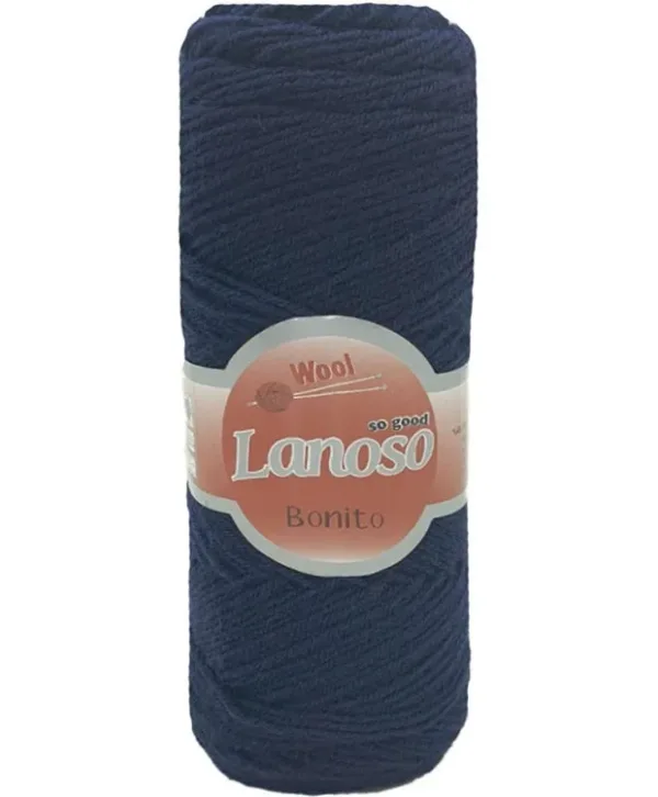 Lanoso Bonito Lacivert Örgü İpliği 9958