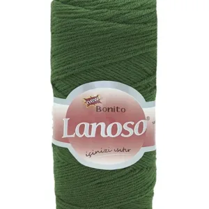 Lanoso Bonito Nefti Yeşil Örgü İpliği 929