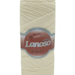 Lanoso Bonito Optik Beyaz Örgü İpliği 955