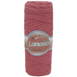 Lanoso Bonito Pembe Örgü İpliği 937