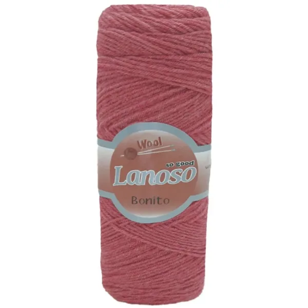 Lanoso Bonito Pembe Örgü İpliği 937