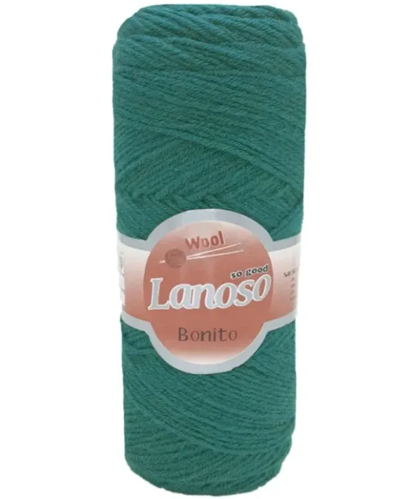 Lanoso Bonito Petrol Yeşil Örgü İpliği 917
