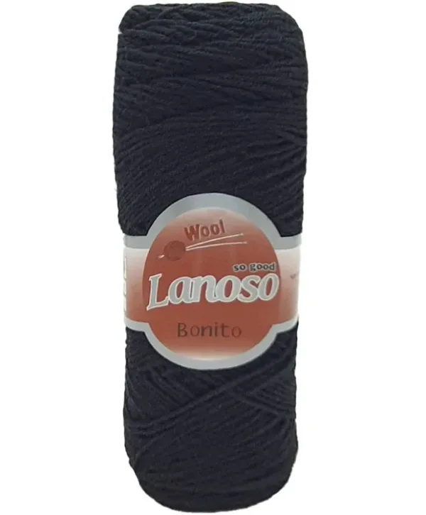 Lanoso Bonito Siyah Örgü İpliği 960